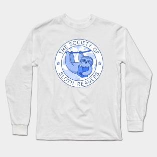 Society of Sloth Readers Long Sleeve T-Shirt